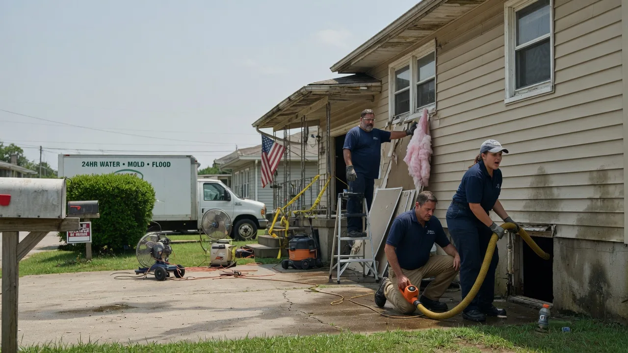 Water Damage Repair in Bradenville, PA near me